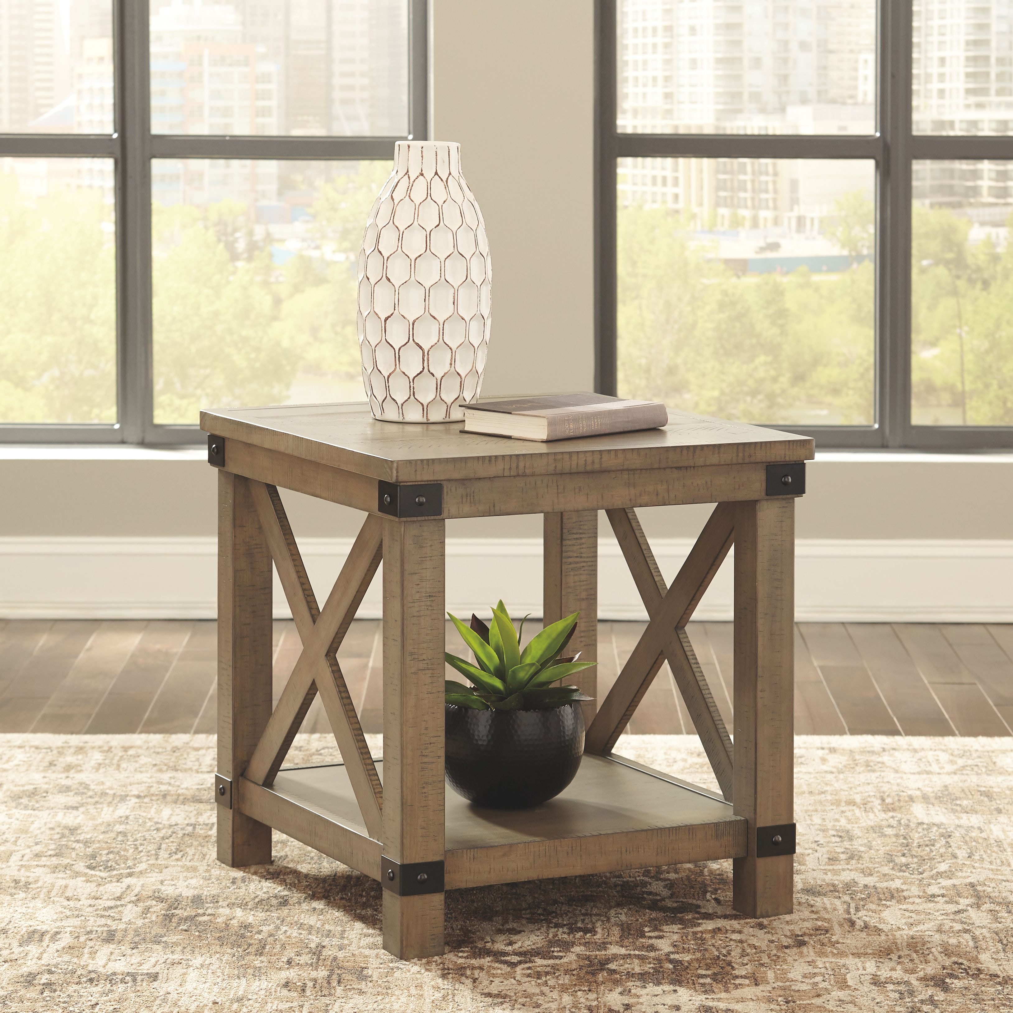 Signature Design by Ashley Living Room Aldwin End Table T457-3
