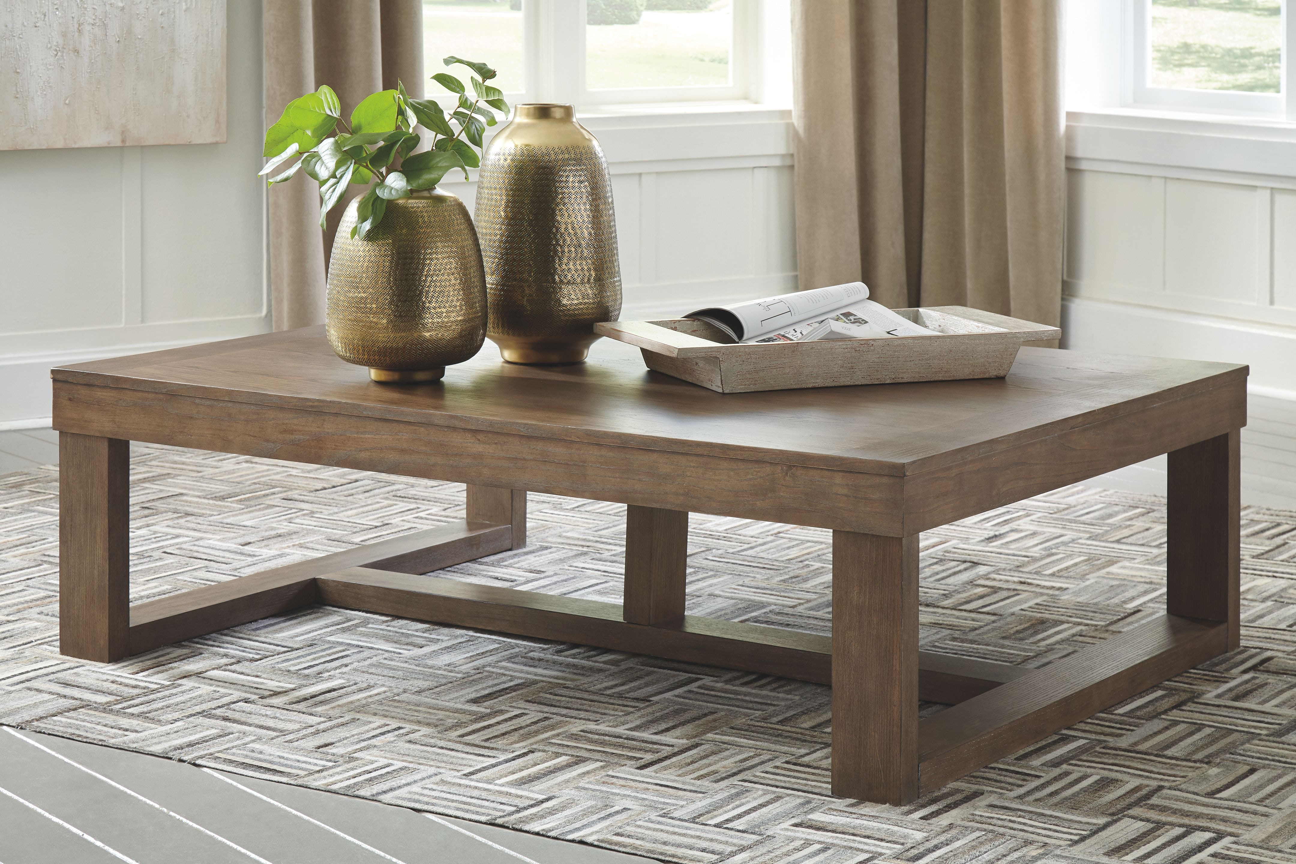 Signature Design by Ashley Living Room Cariton Coffee Table T471-1