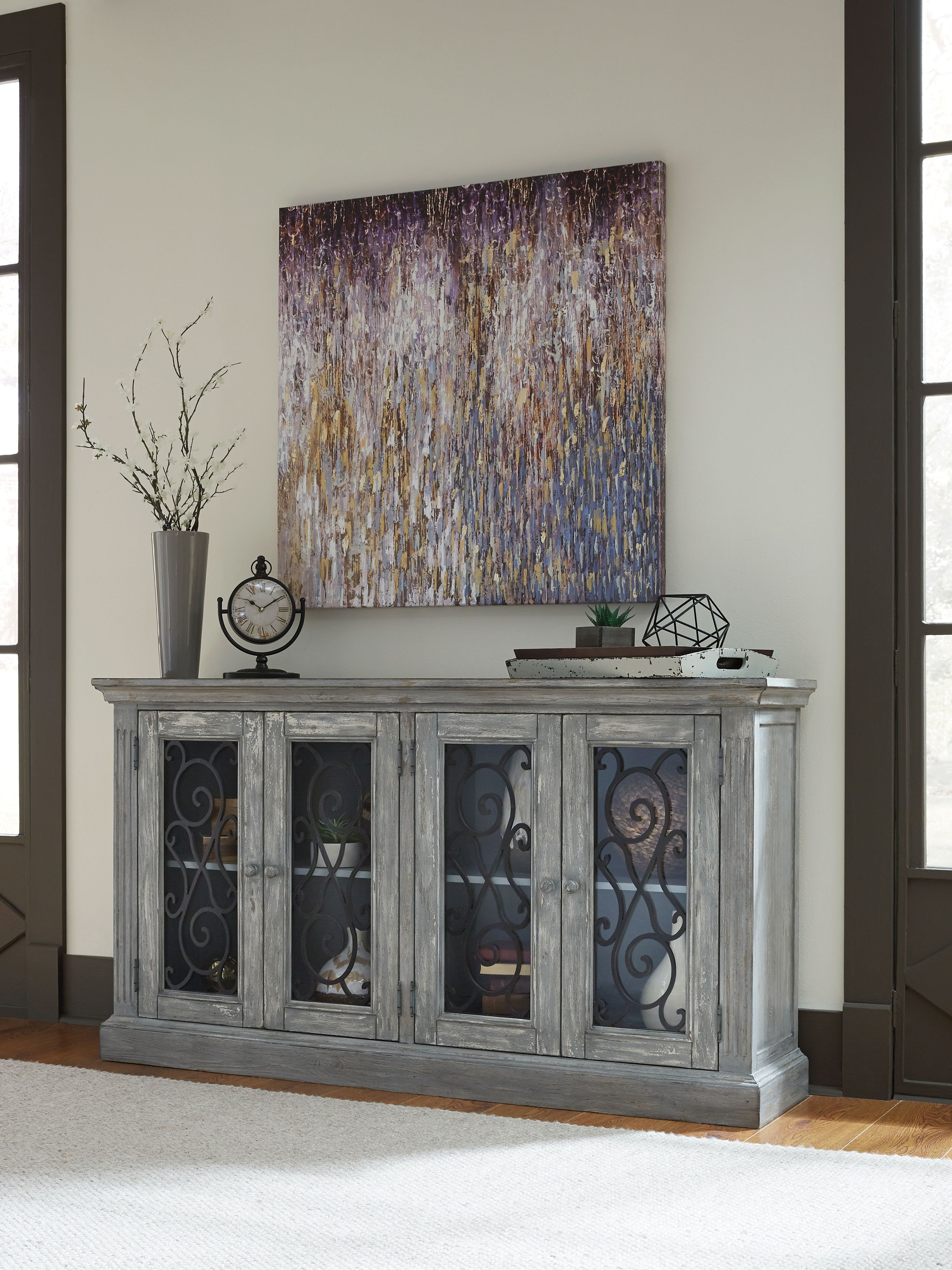 Signature Design by Ashley Living Room Mirimyn Accent Cabinet T505