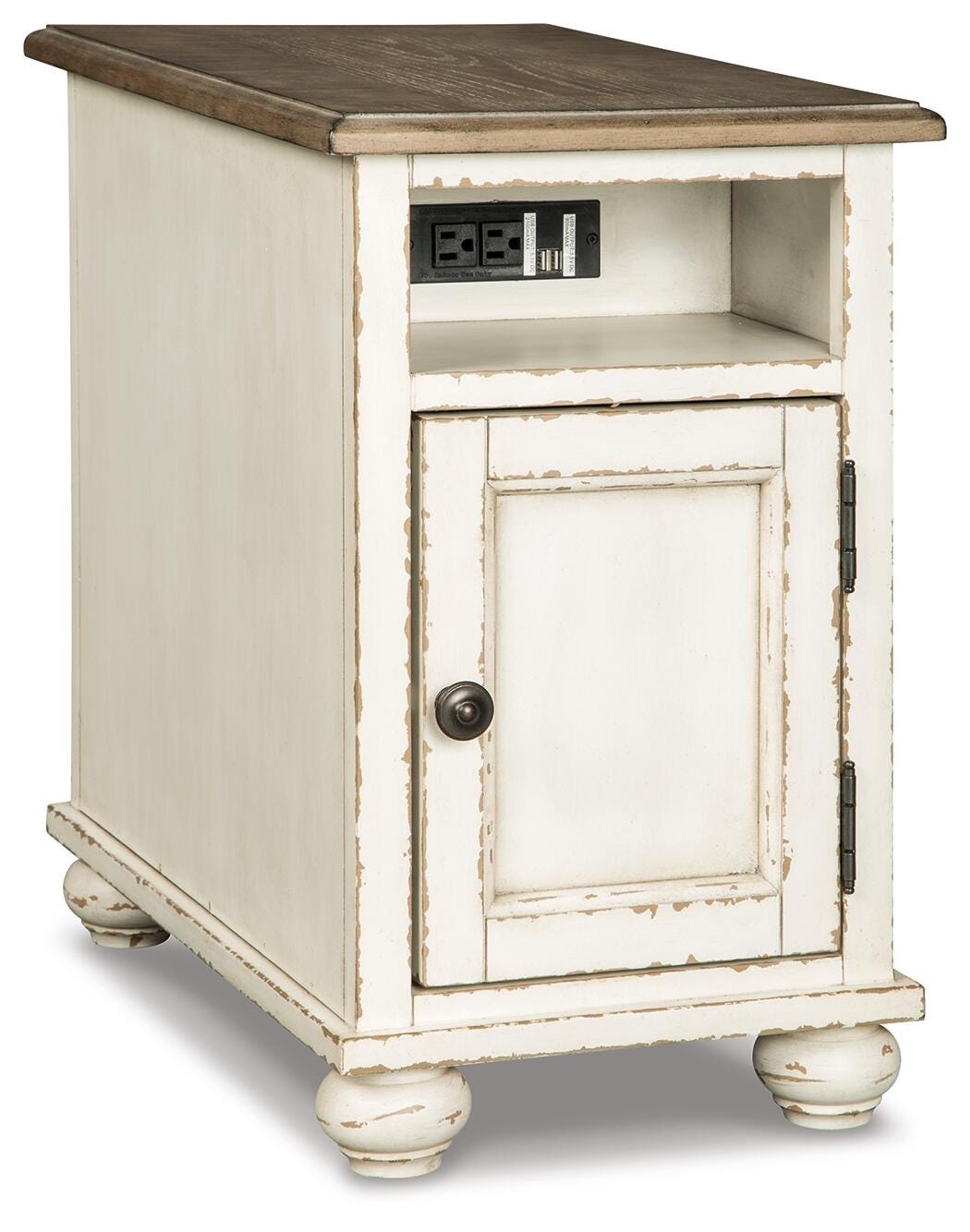 Signature Design by Ashley Living Room Realyn Chairside End Table