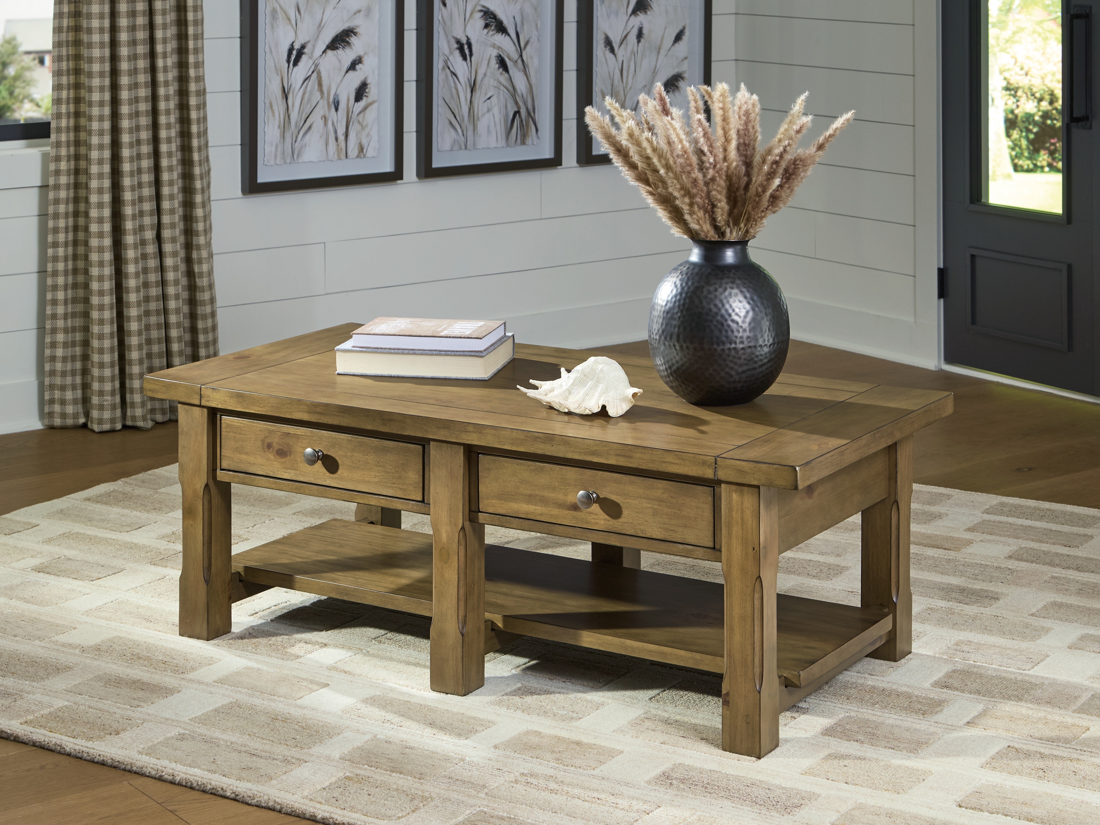 Ashley Living Room Vandenmore Coffee Table T539-1 - Tar Heel