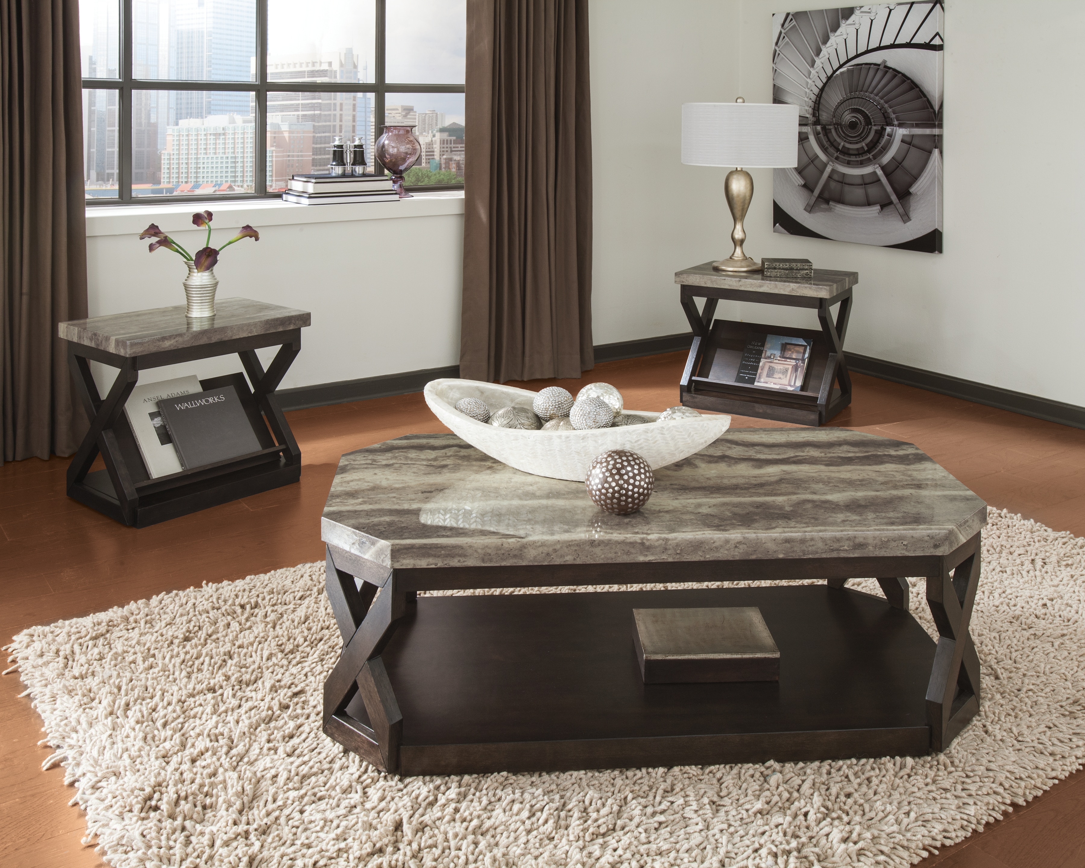 Signature Design by Ashley Living Room Radilyn Table (Set of