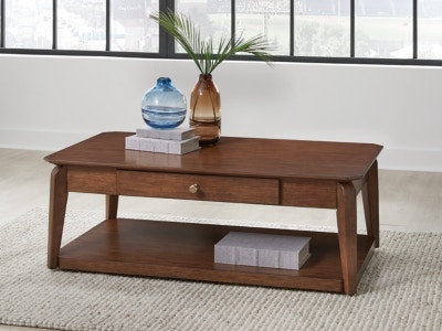 Signature Design by Ashley Living Room Trenmour Coffee Table T596