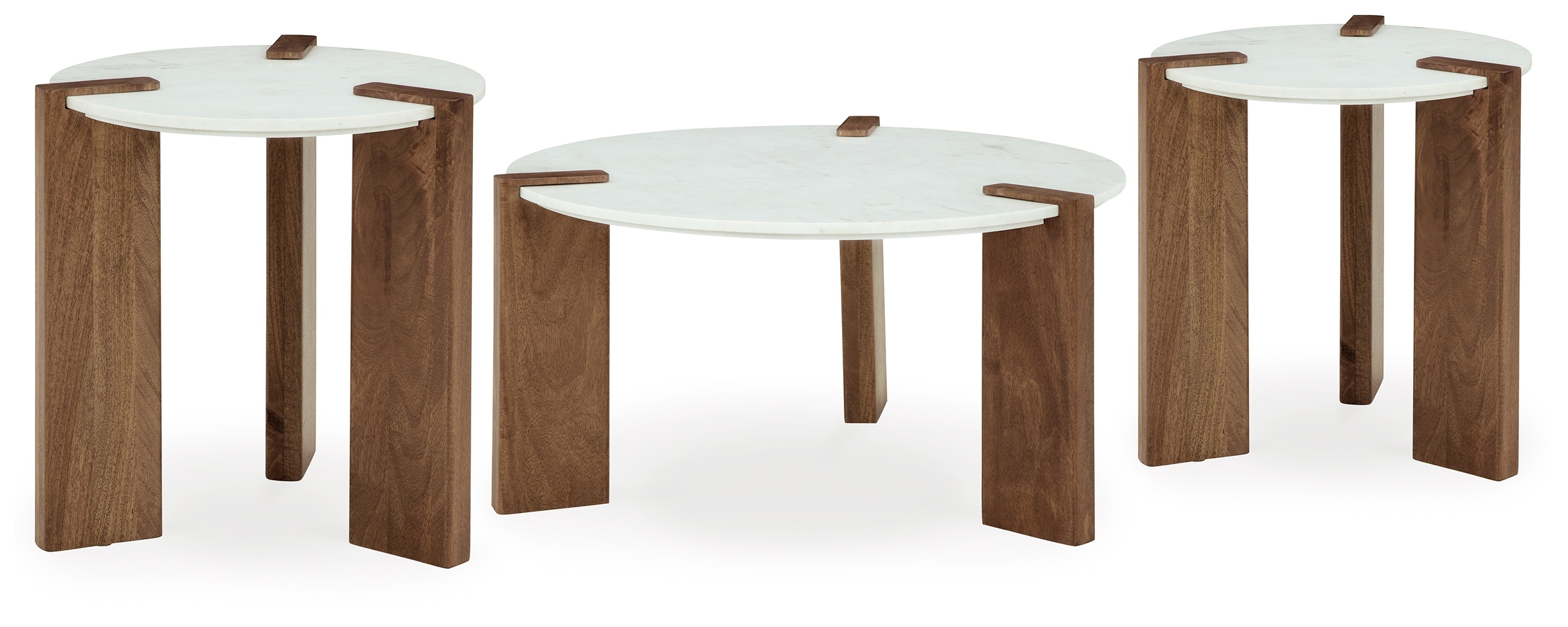 Signature Design by Ashley Living Room Isanti Coffee Table and 2