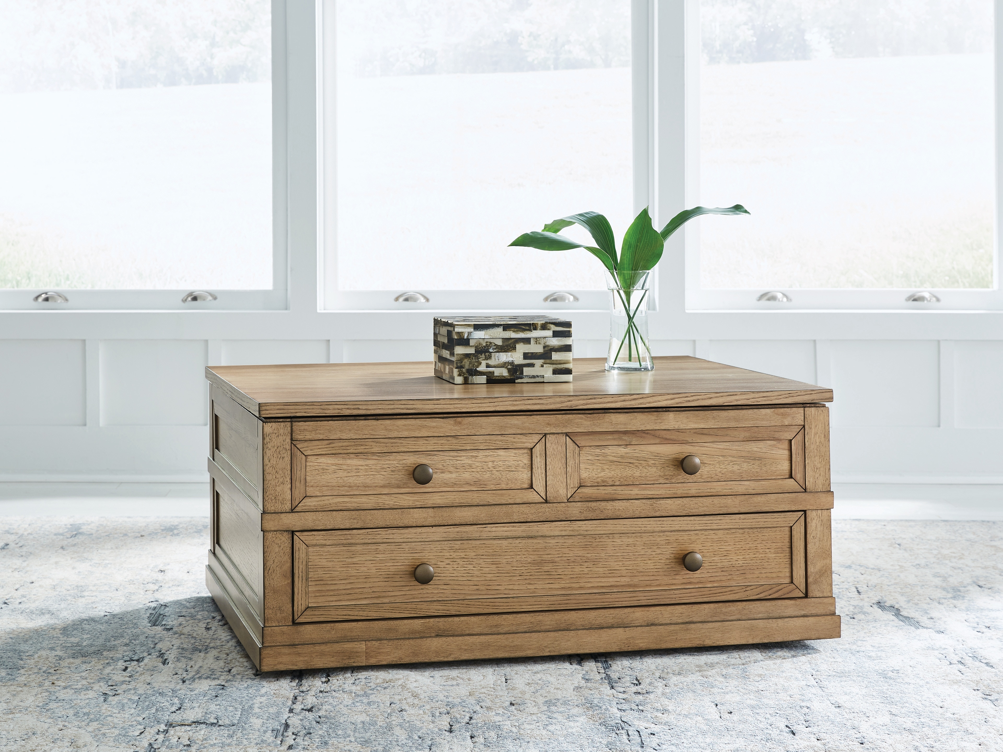 Ashley Sharlance Sharlance Lift-Top Coffee Table T655-9 - Portland