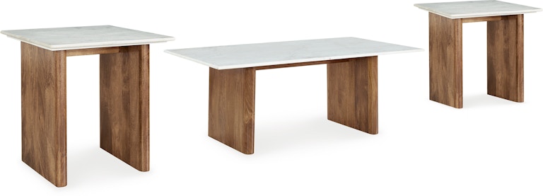 Signature Design by Ashley Isanti Coffee Table and 2 End Tables T662T1
