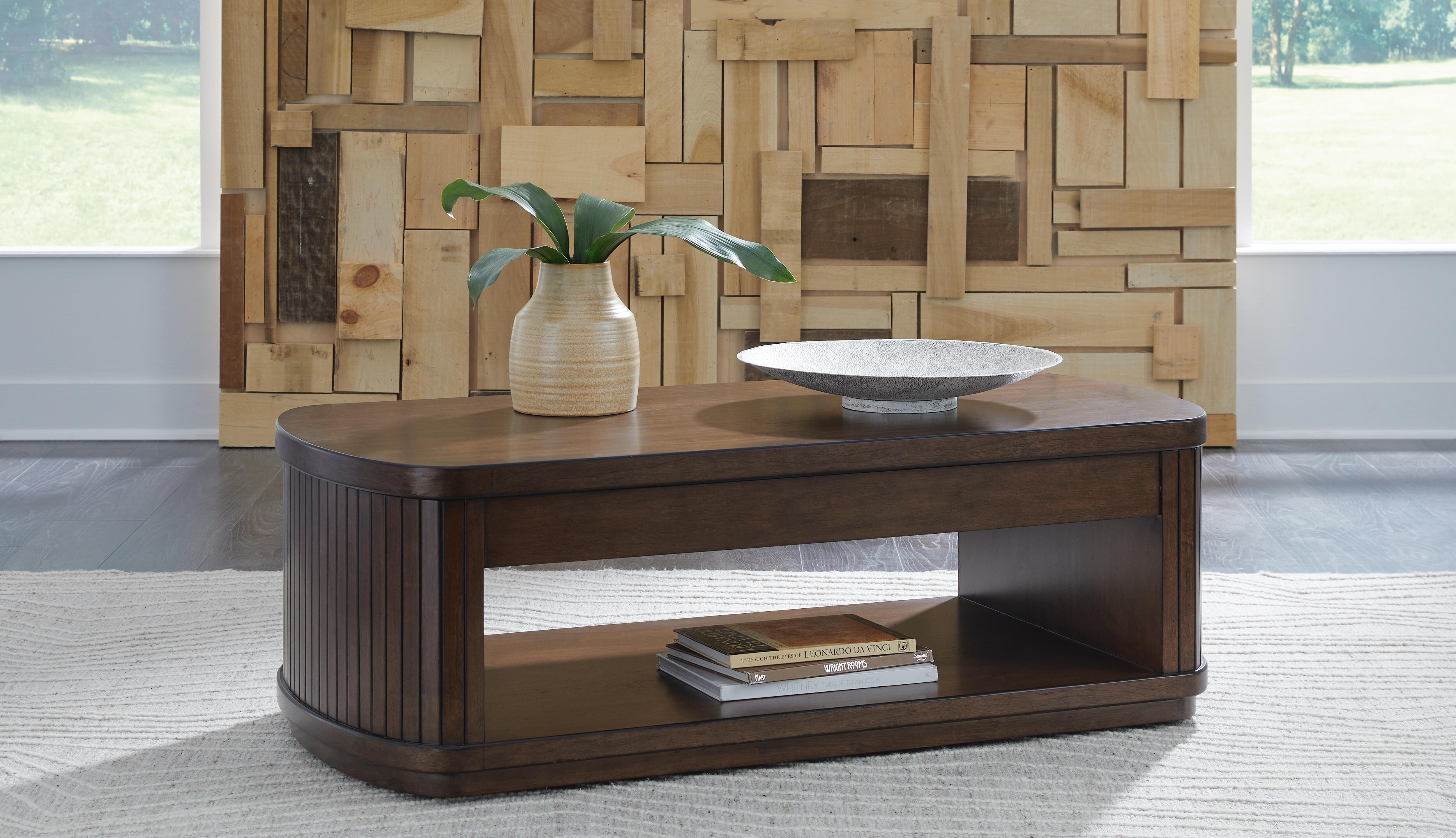 Signature Design by Ashley Living Room Korestone Lift-Top Coffee
