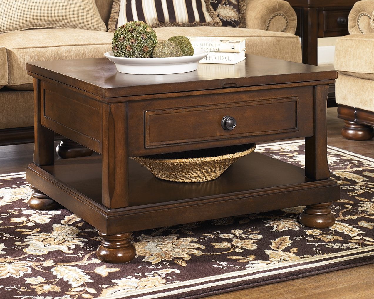 porter coffee table set