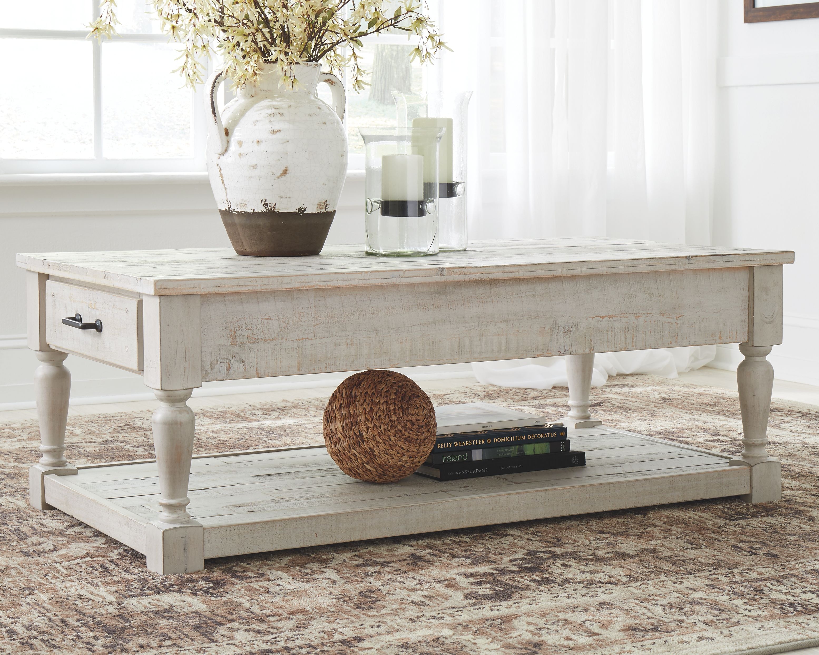 Signature Design by Ashley Living Room Shawnalore Coffee Table