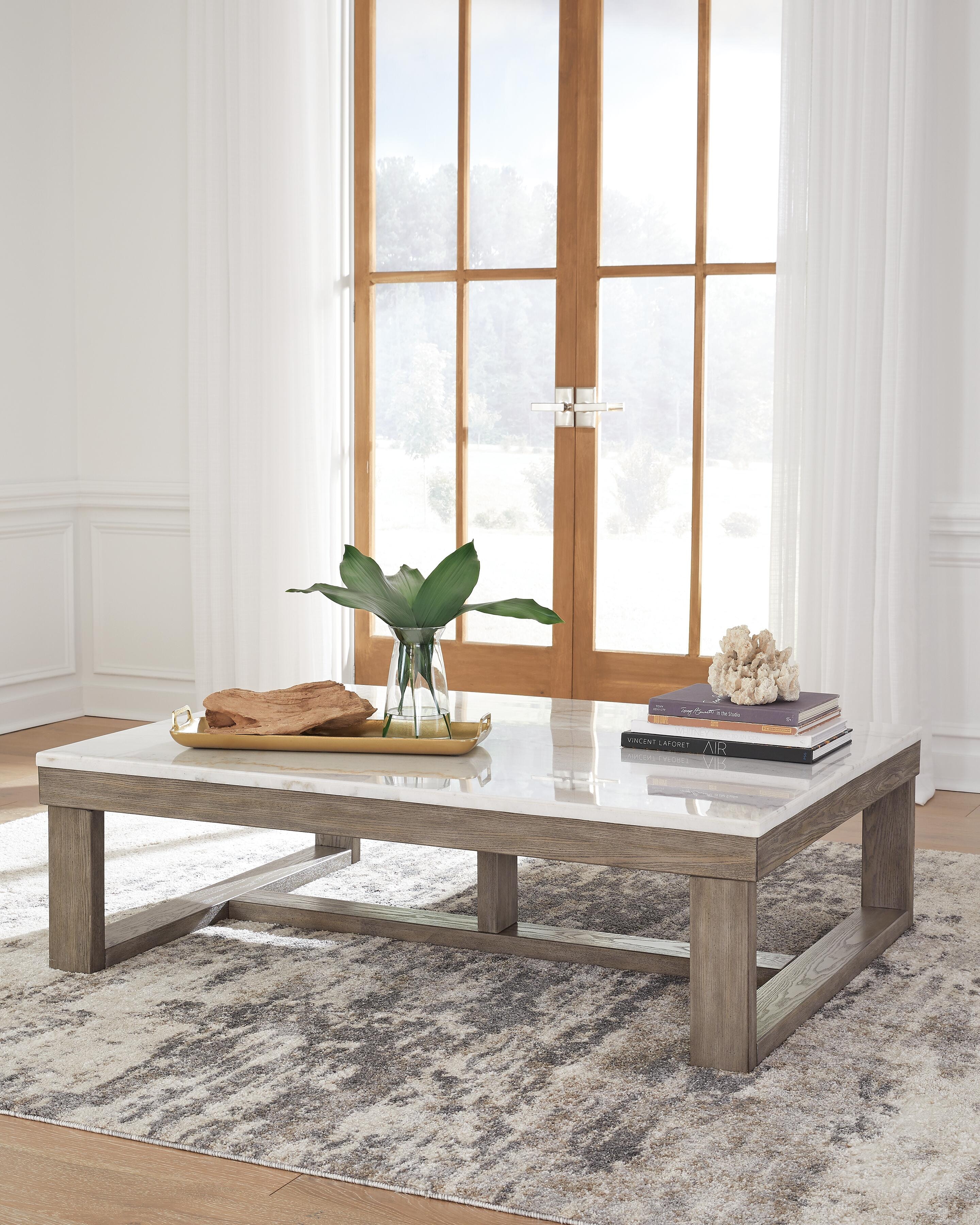 Signature Design by Ashley Living Room Loyaska Coffee Table T789-1