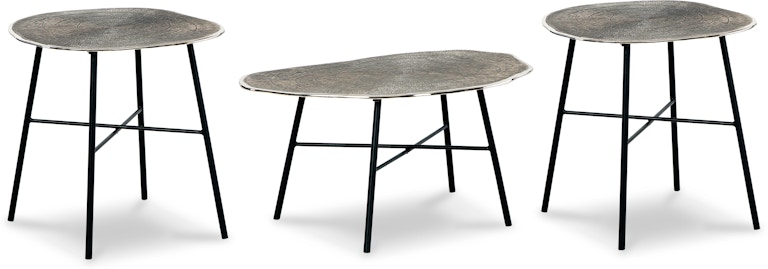 Signature Design by Ashley Laverford Coffee Table and 2 End Tables T836T1