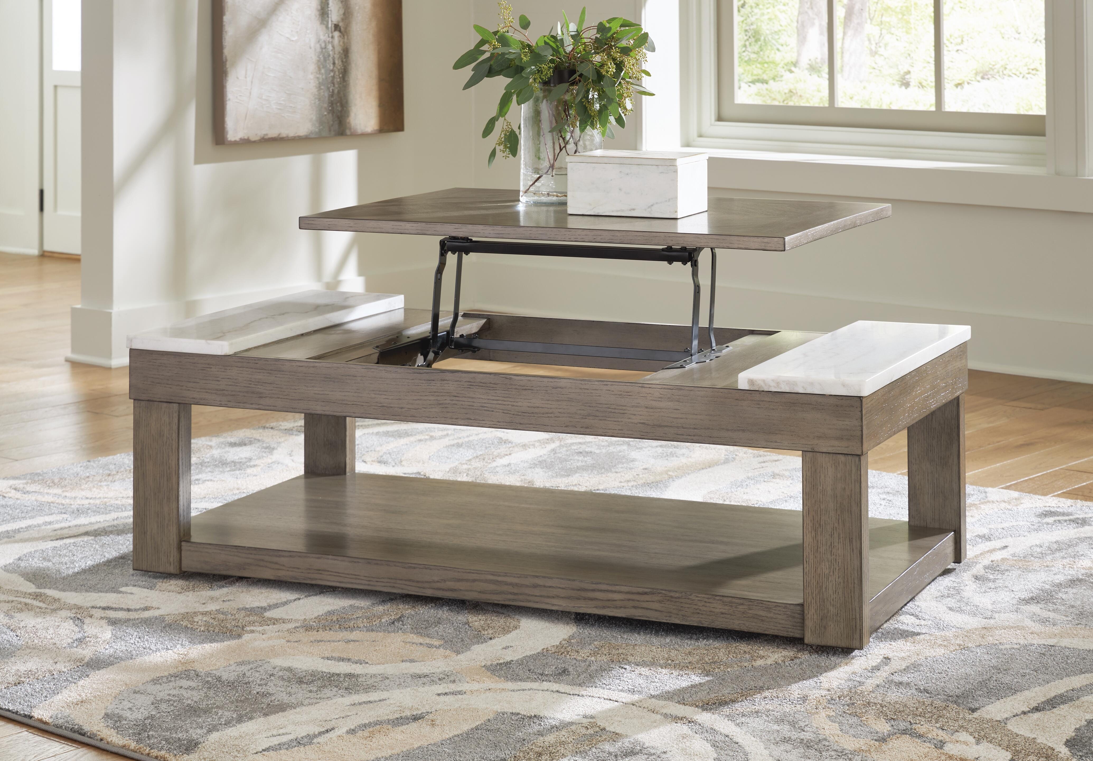 Signature Design by Ashley Living Room Loyaska Lift-Top Coffee