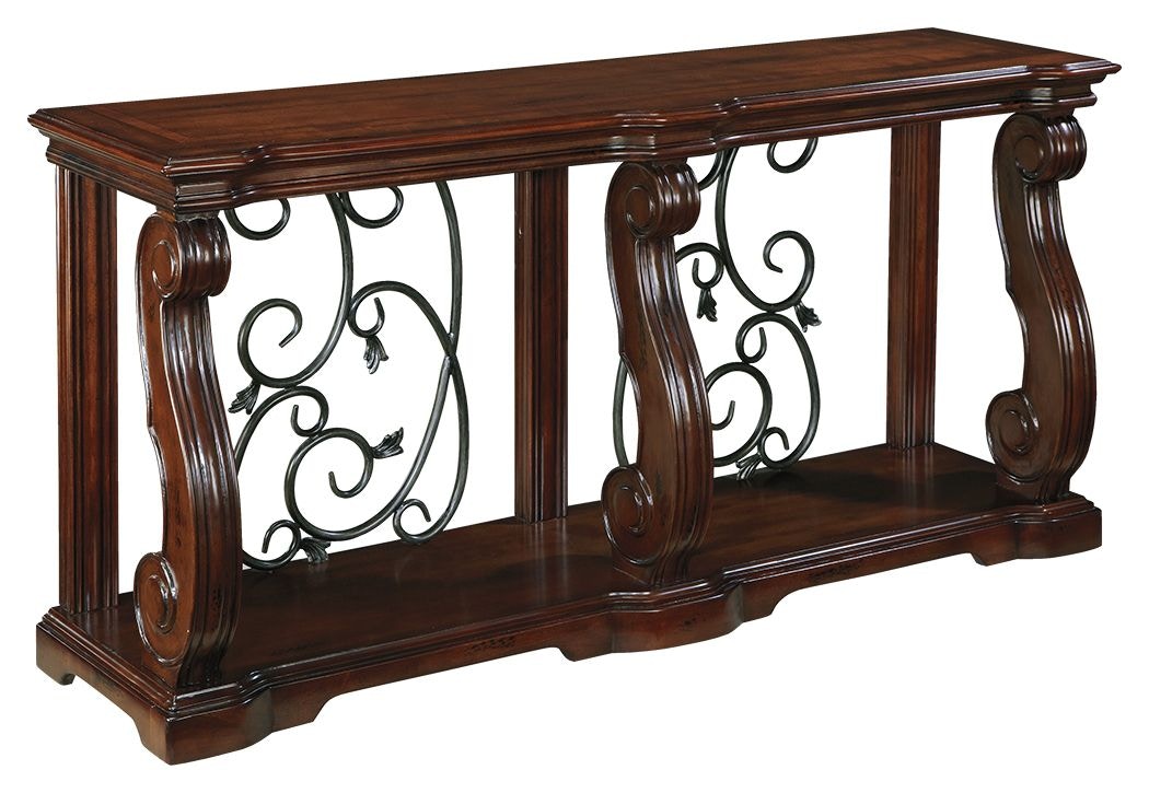 Signature Design by Ashley Living Room Alymere Sofa Console Table