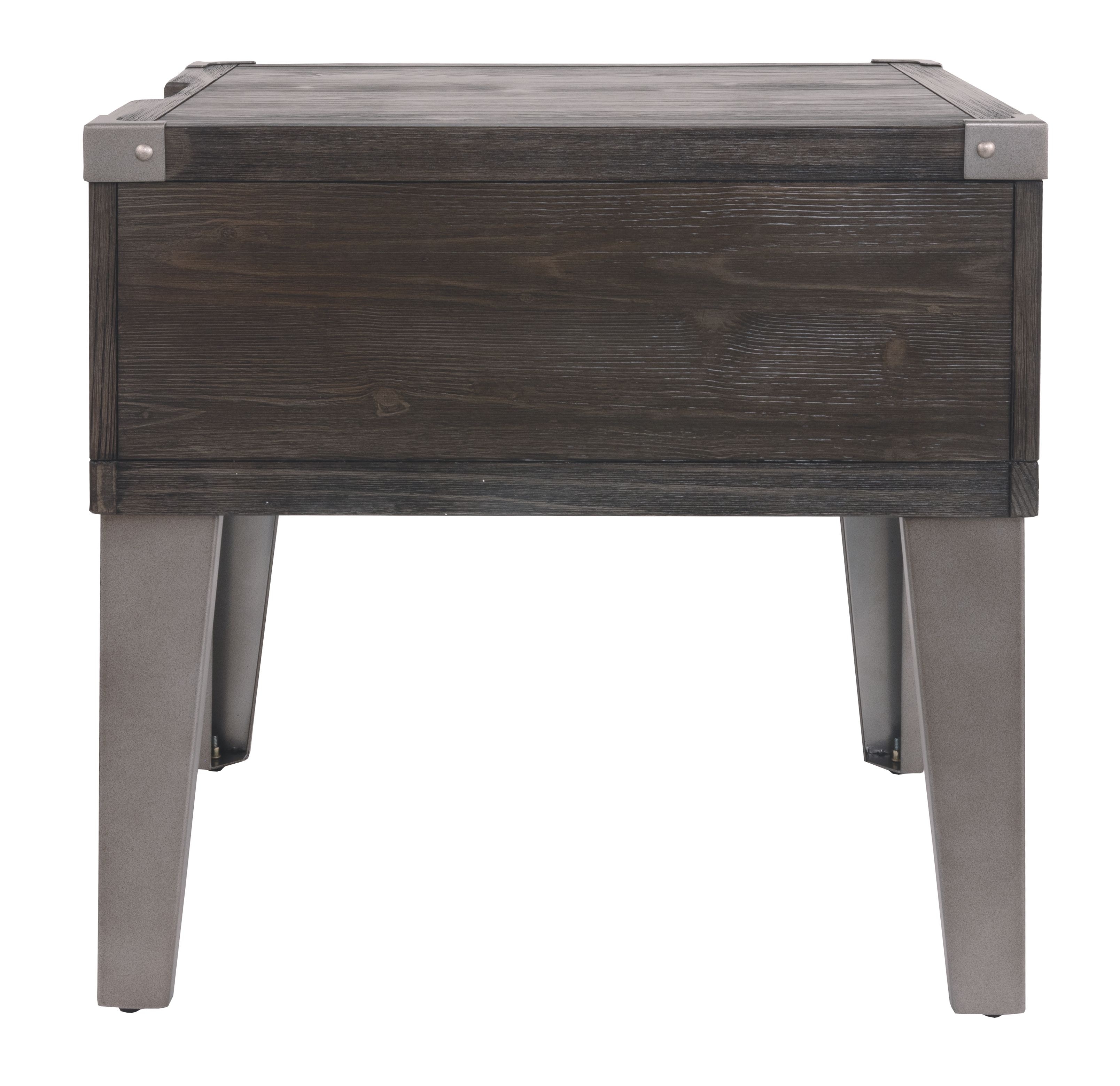 Signature Design by Ashley Living Room Todoe End Table with USB Ports