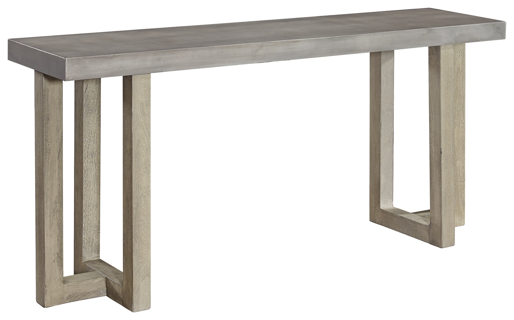 ashley marble top sofa table