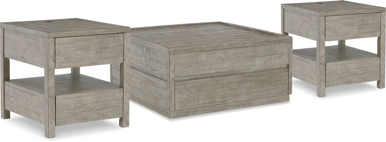 Signature Design by Ashley Krystanza Lift-top Coffee Table and 2 End Tables T990T1
