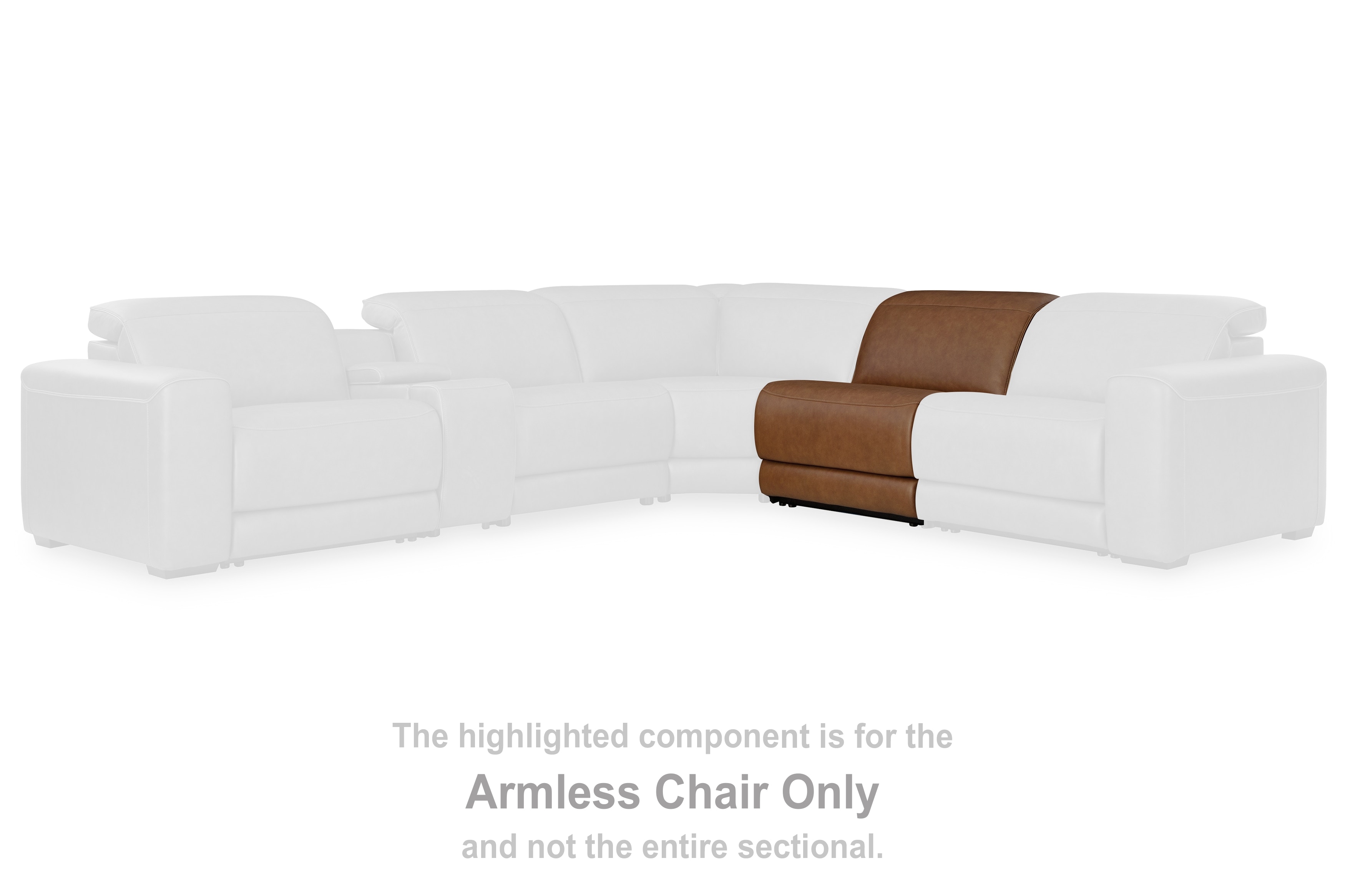 Signature Design by Ashley Living Room Rally-Up Armless Chair