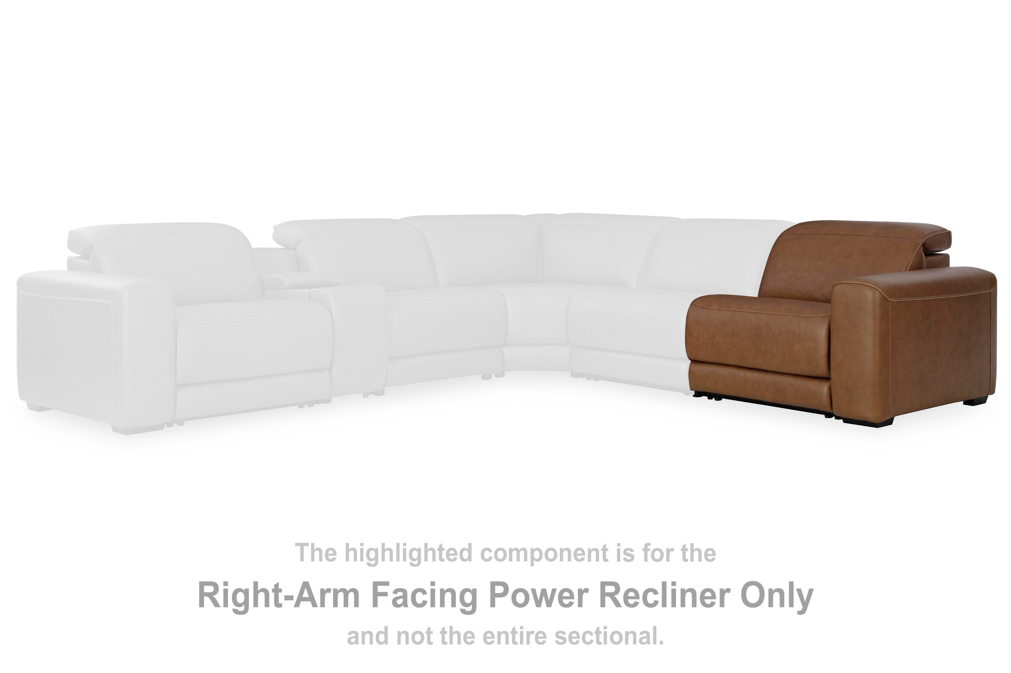  Rally-Up Right-Arm Facing Power Recliner 