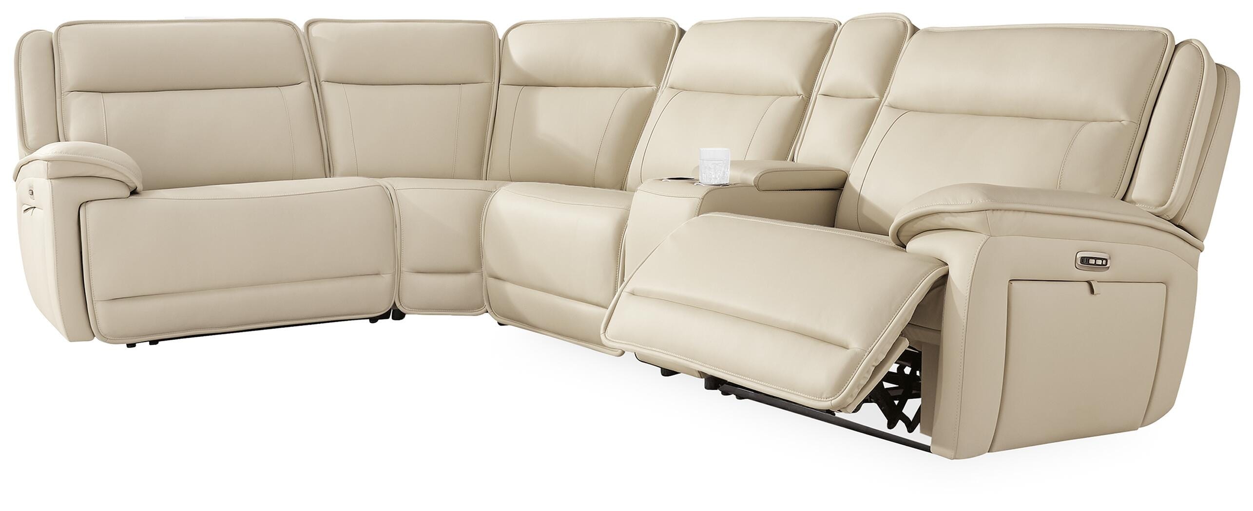 Signature Design by Ashley Double Deal 5-Piece Reclining Sectional with Console U13001S8