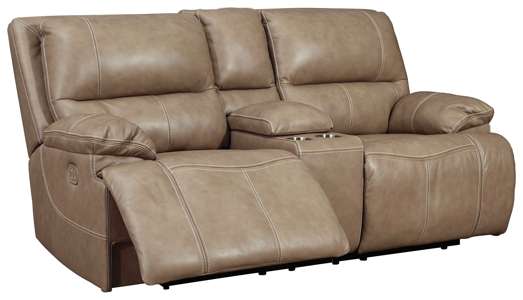 leather chaise with recliner