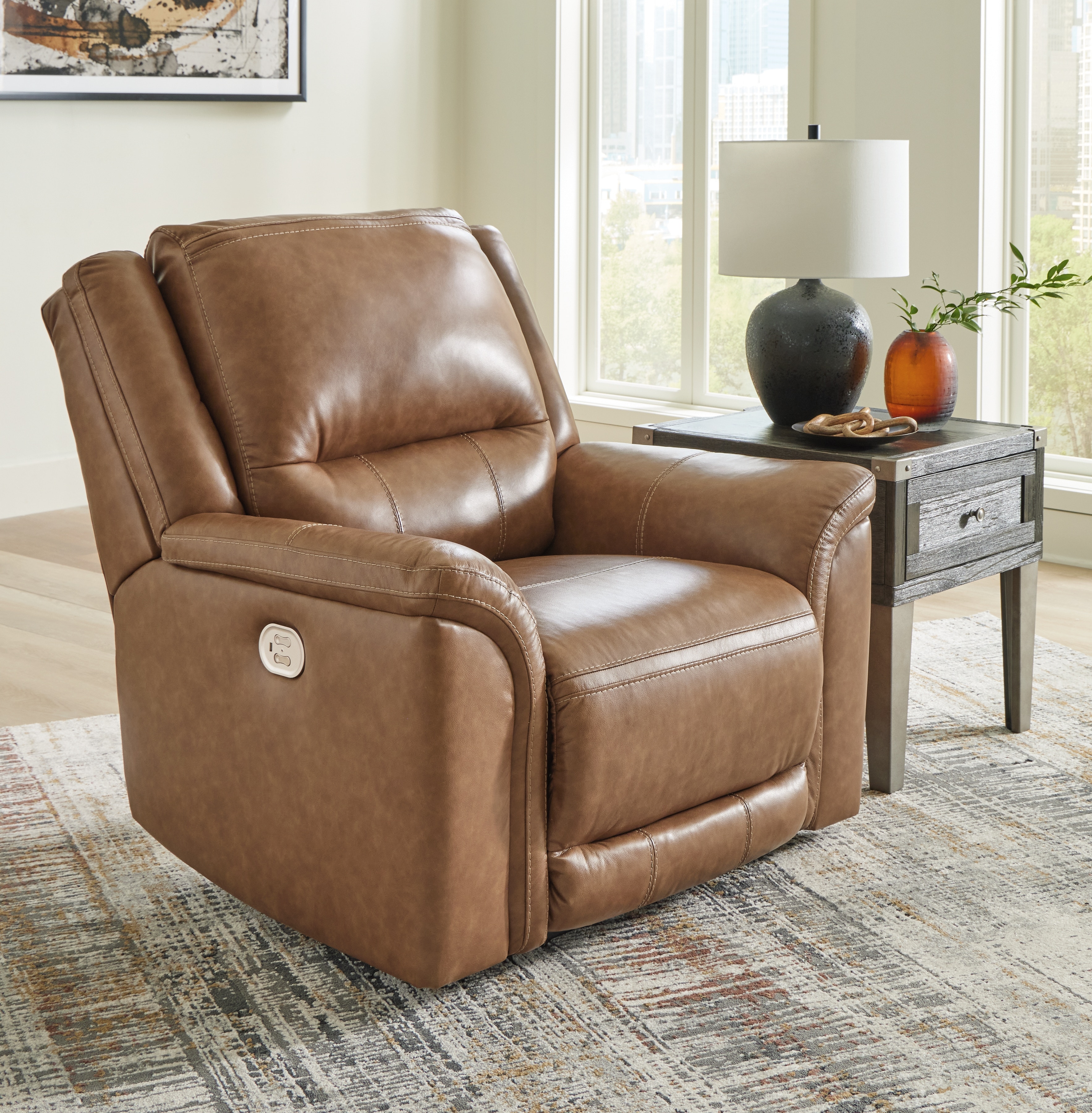 Signature Design by Ashley Living Room Trasimeno Power Recliner