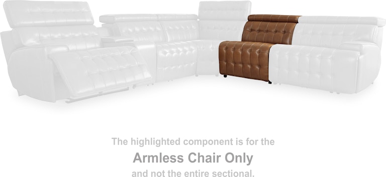 Signature Design by Ashley Temmpton Armless Chair at Woodstock Furniture & Mattress Outlet