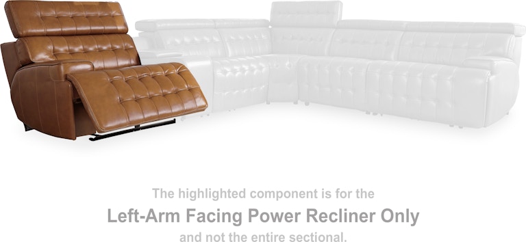 Signature Design by Ashley Temmpton Left-Arm Facing Power Recliner at Woodstock Furniture & Mattress Outlet
