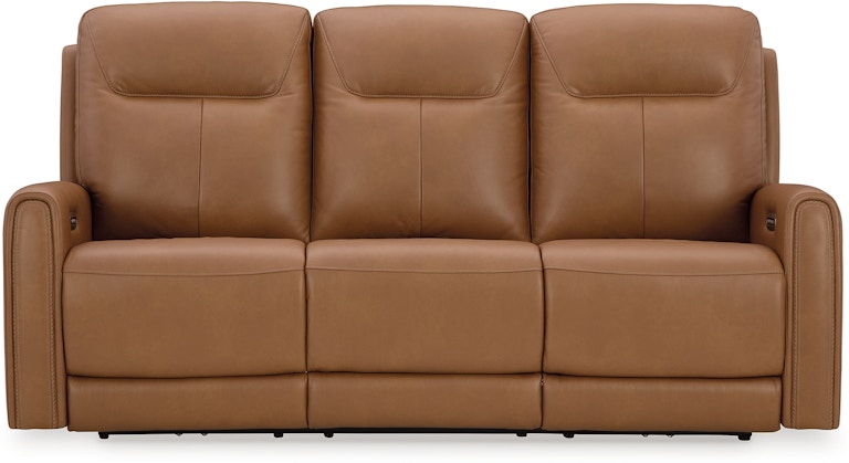 Signature Design by Ashley Tryanny Leather Power Reclining Sofa 805664402