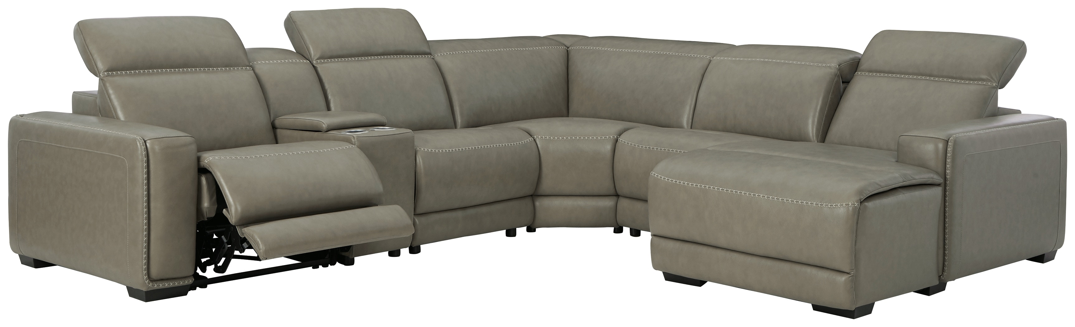 Signature Design By Ashley Living Room Correze 6-Piece Power Reclining ...