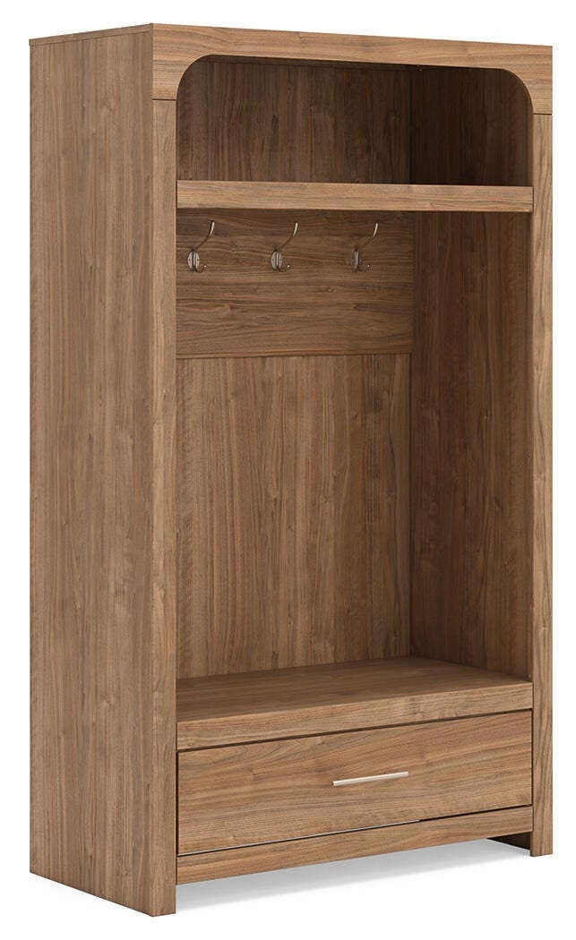 Signature Design by Ashley Dovander Hall Tree with Storage Bench W1121-79