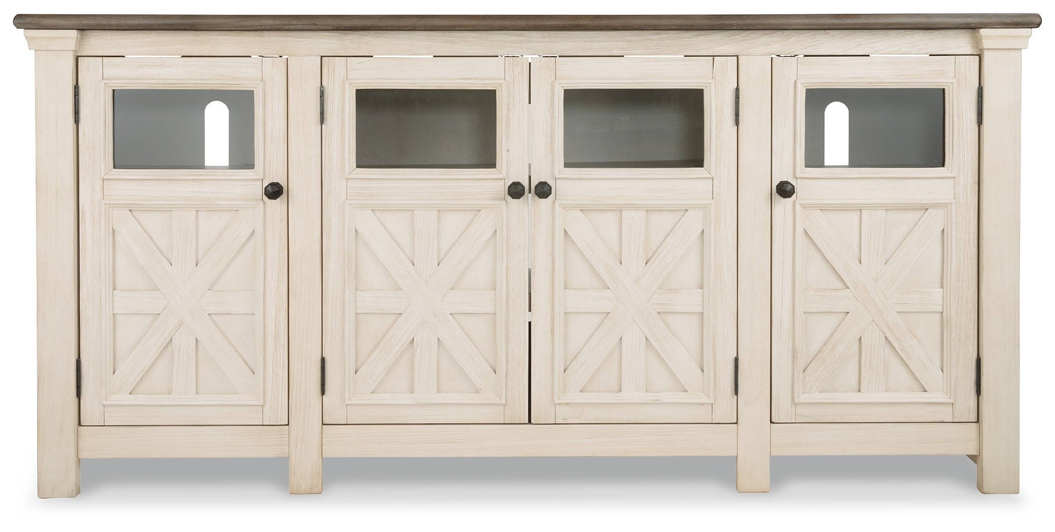 Signature Design by Ashley Home Entertainment Bolanburg 74 TV Stand W647 60 Smith Village Home