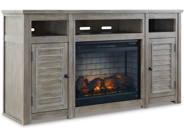 Signature Design by Ashley Moreshire 72" TV Stand with Electric Fireplace W659W1 301127272