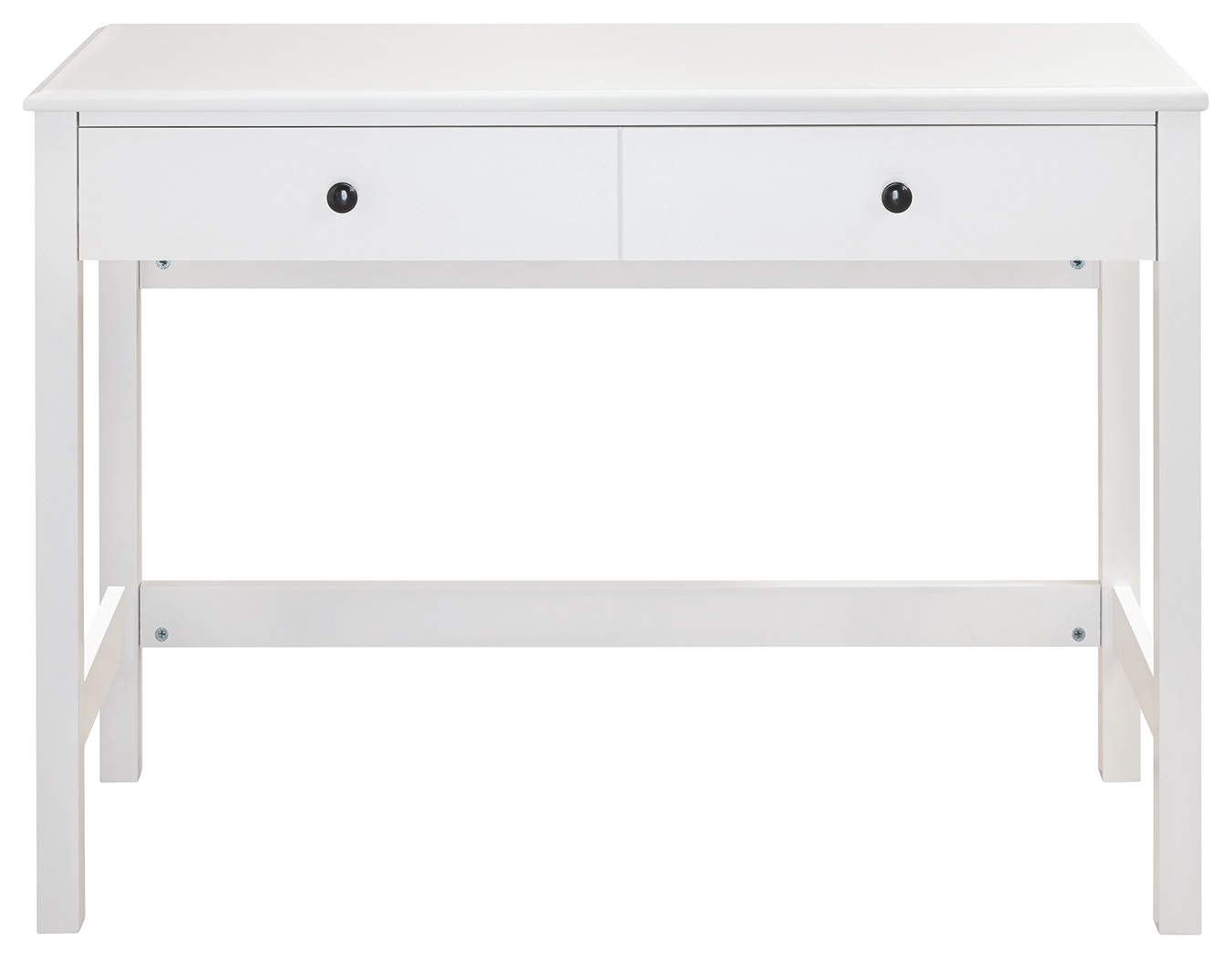 othello white home office desk