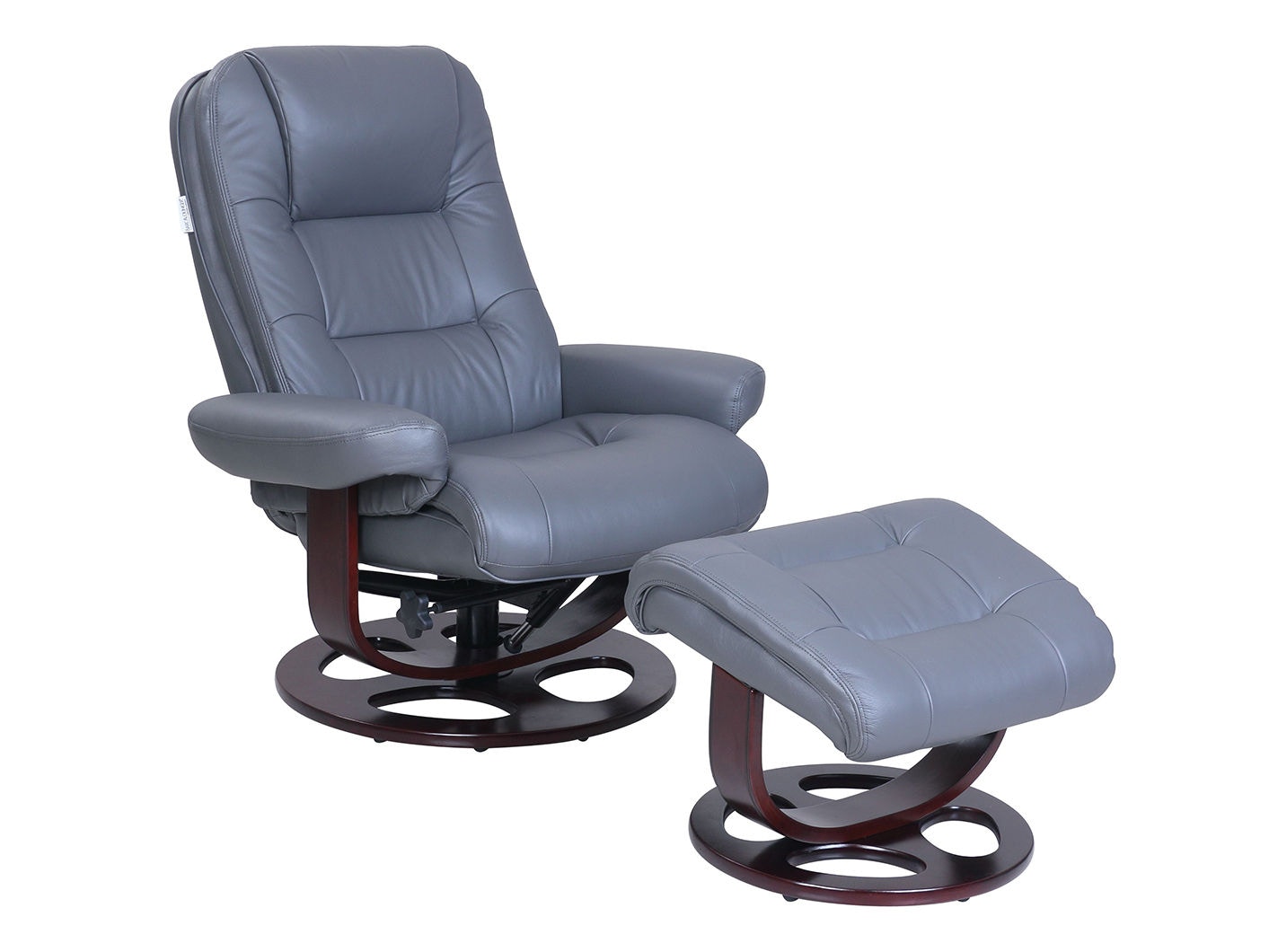 Jersey real leather swivel recliner sale