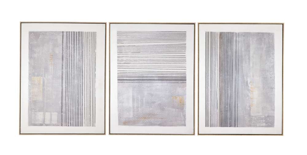  Razi Framed Canvas Set of 3 