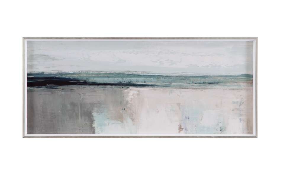  Moody Coast I Framed Print 