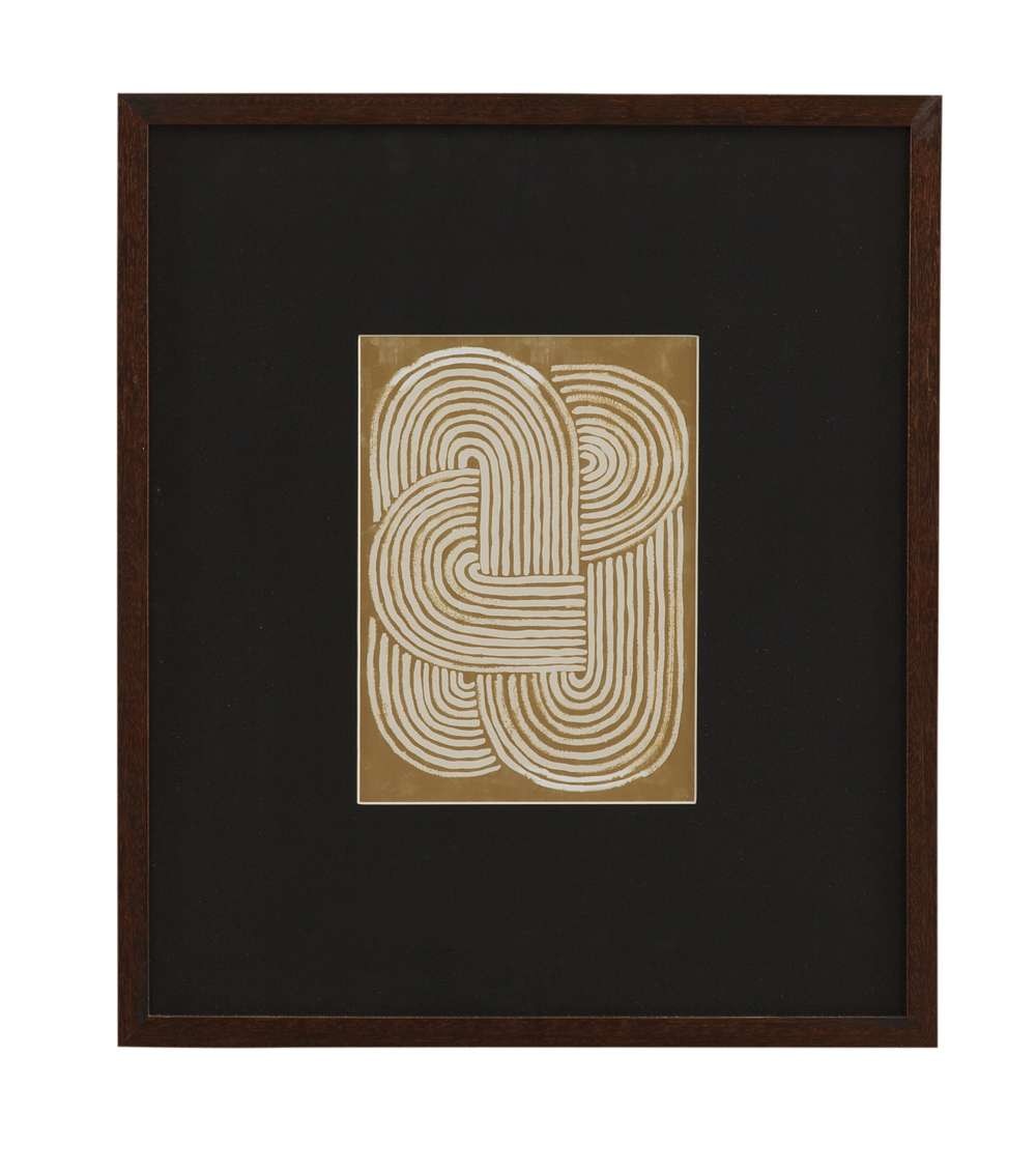  Neutral Strokes III Framed Print 
