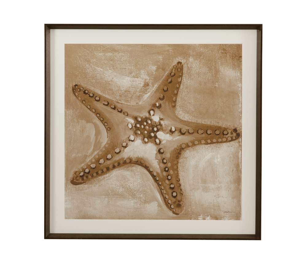  Neutral Starfish Framed Print 