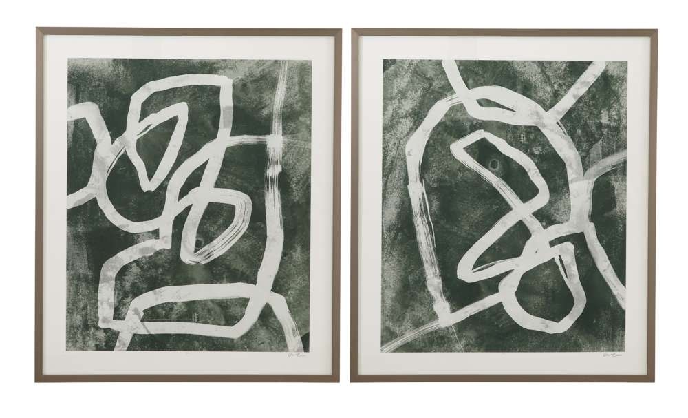  Chalk Line Framed Print s/2 