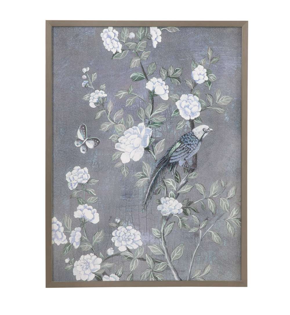  Birds & Blooms I Framed Print 