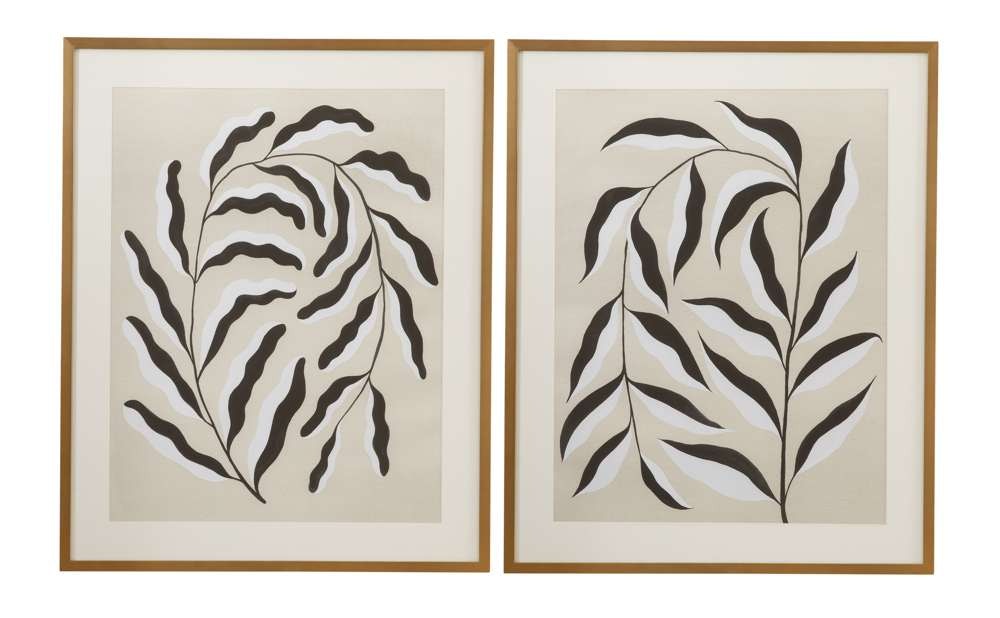  Emerging Weeds Framed Print s/2 