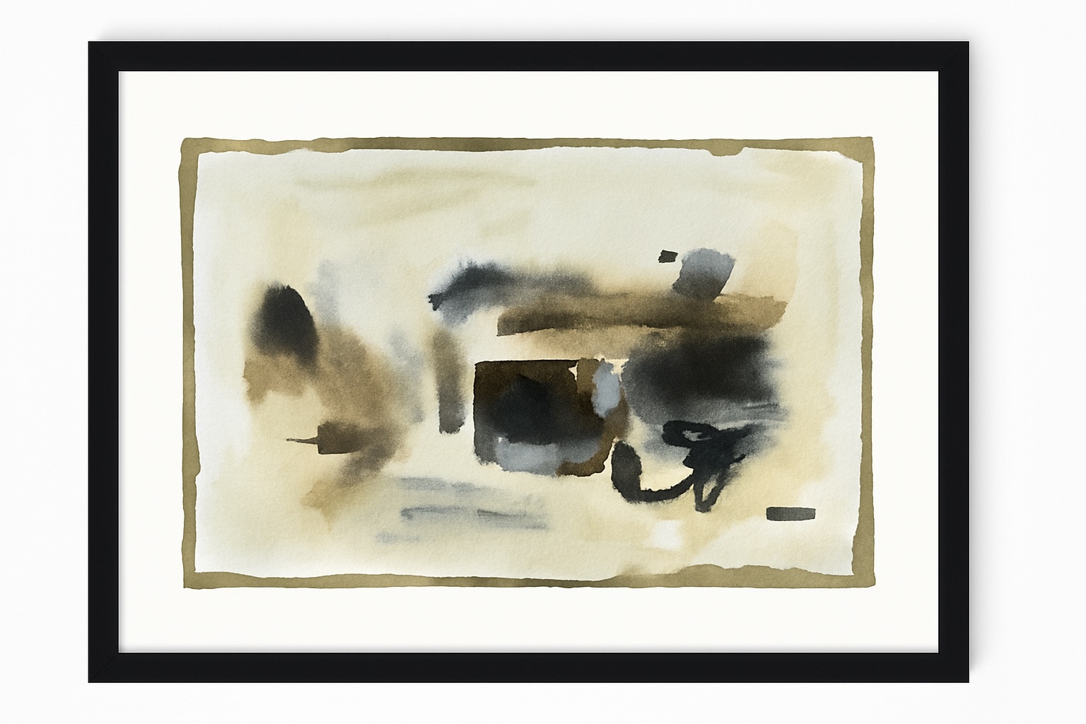 Bassett Mirror Company Amber Veil II Framed Print 9902-358B
