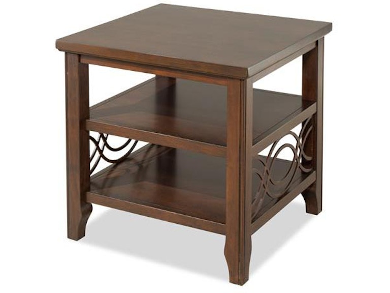 Bernards Living Room Brayden End Table 8641 Gilliam Thompson Furniture Mayfield Ky