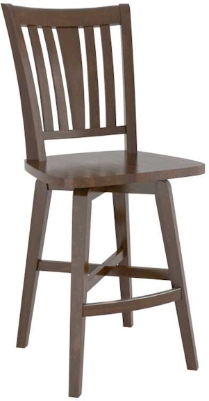 Canadel Wood Fixed Stool SNF073511919M24