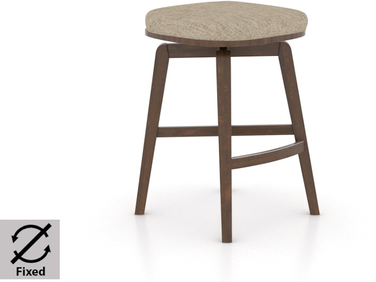 Canadel Upholstered Fixed Stool SNF075047U19M24