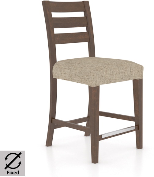 Canadel Upholstered Fixed Stool SNF080397U19M24