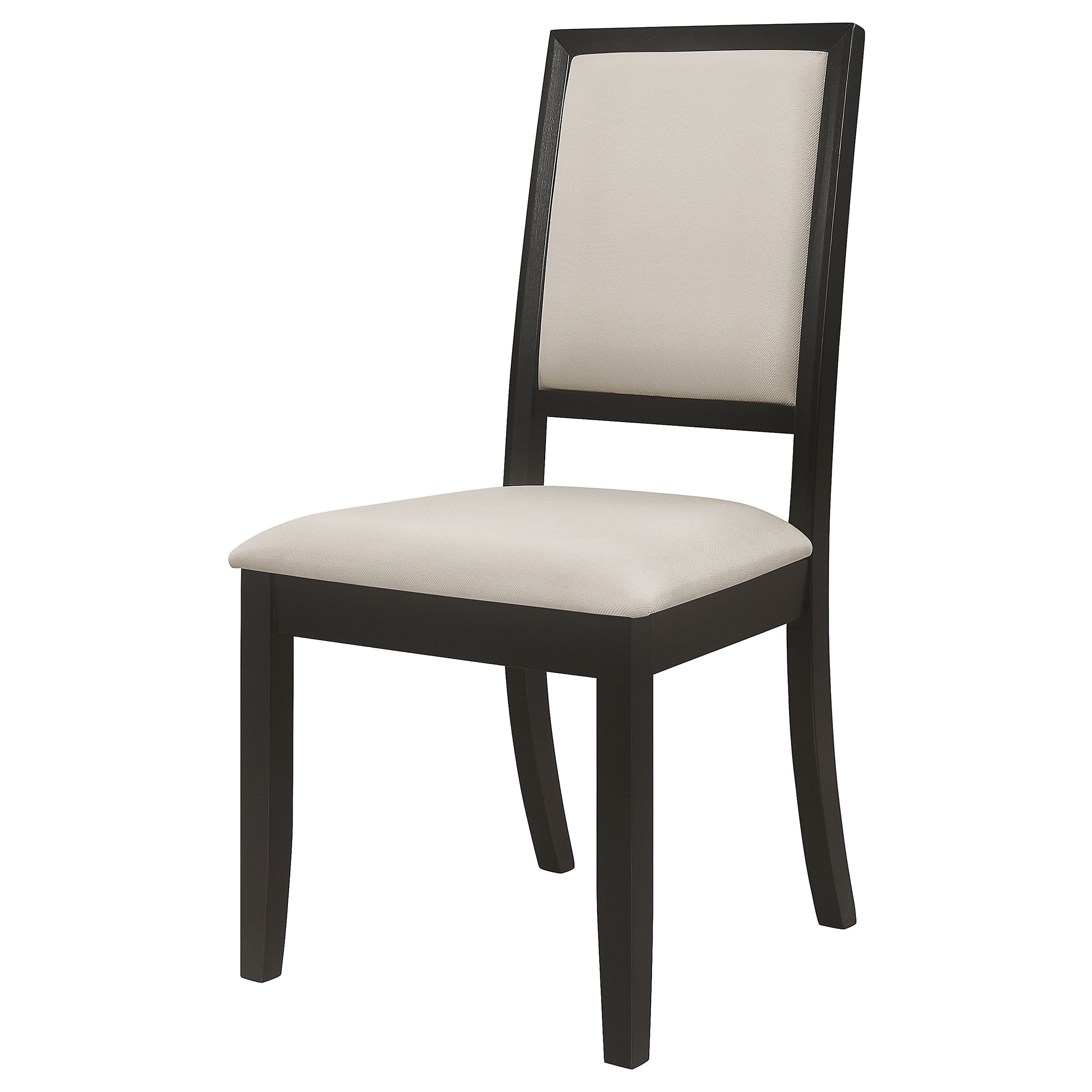 Coaster Casual Dining Louise Upholstered Wood Dining Side Chair