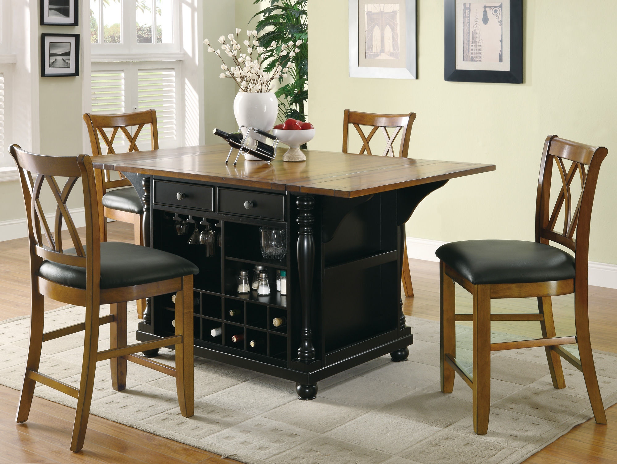 Coaster Casual Dining Kitchen Island 102270 Rider Furniture