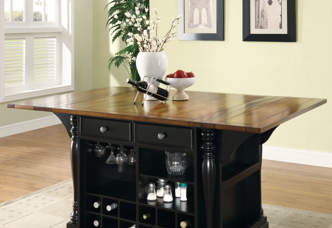 Coaster Casual Dining Kitchen Island 102270 Rider Furniture