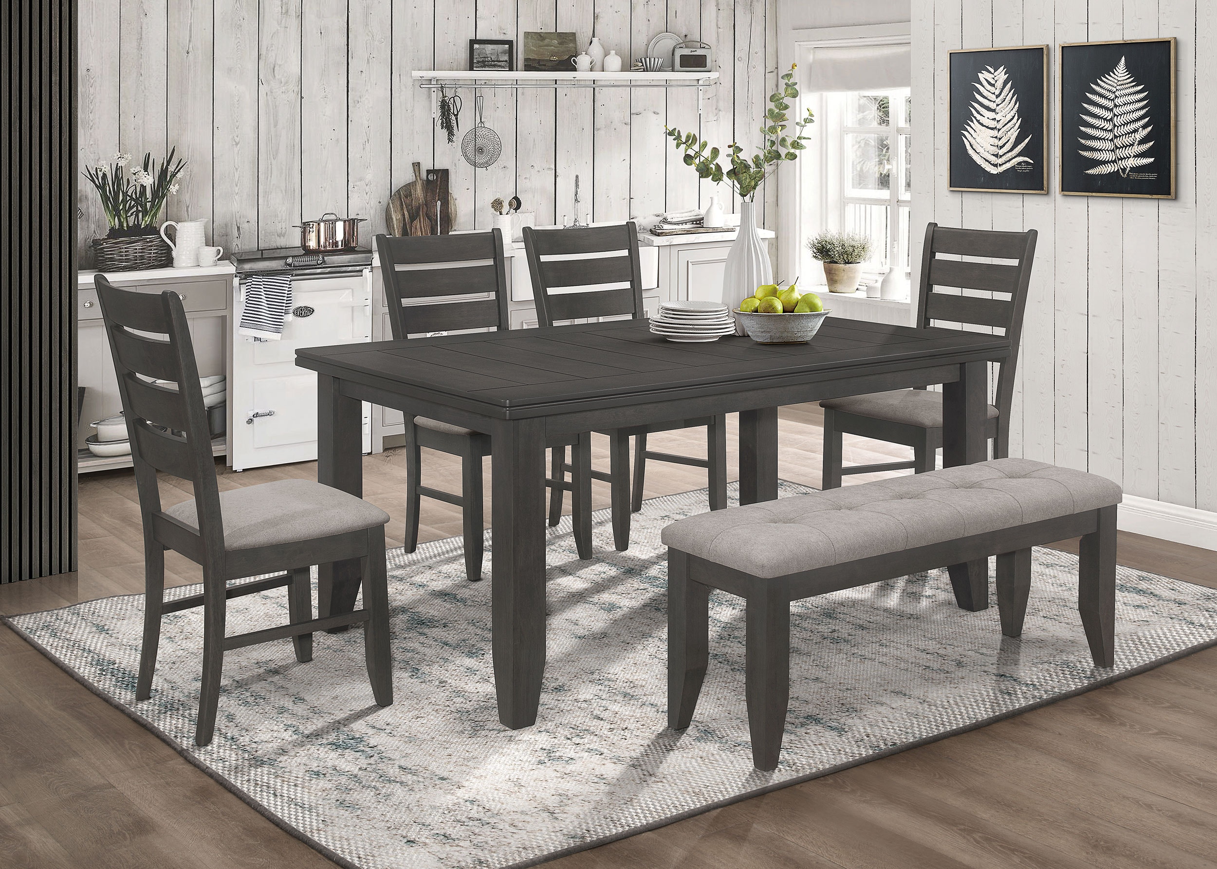 Coaster Casual Dining Dalila 6-piece Rectangular Dining